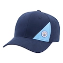 Boné Adulto Manchester City SuperCap Bicolor Aba Curva - Foto 3