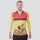 Camisa de Ciclismo Masculina Head Manga Longa - Foto 4