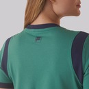 Camiseta Fila Ribbed Letter Retrô Feminina - Foto 5