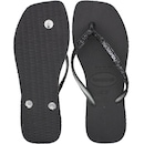 Chinelo de Dedo Feminino Havaianas Slim Square Sparkle Glitter - Foto 3