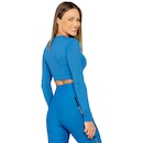 Blusa Cropped Feminina Run More Highlines - Foto 2