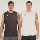 Kit 2 Regatas Masculina Kappa Sport Halpert - Foto 1