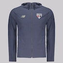 Jaqueta do São Paulo New Balance Viagem com Capuz Masculina - Foto 1