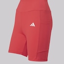 Shorts Feminino adidas Pocket 3 Stripes - Foto 4