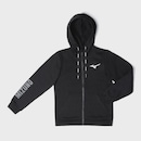 Blusão de Moletom Mizuno Zipper Infantil - Foto 1