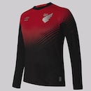 Camisa do do Athletico Paranaense Manga Longa I 2025 Umbro Masculina - Foto 2