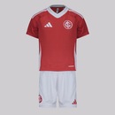 Uniforme do Internacional Infantil adidas I 2025 - Foto 1