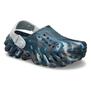 Sandália Adulto Crocs Echo Marbled Clog Black - Foto 2