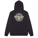 Blusão de Moletom Masculino Hurley Canguru Retro Waves - Foto 2