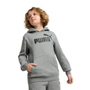 Blusão de Moletom Infantil Puma Ess No. 1 Logo - Foto 1