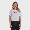 Camiseta Mizuno Run Bird Cropped Feminina - Foto 1