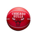 Mini Bola de Basquete Wilson Chicago Bulls Dribbler - Foto 1