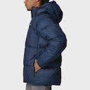 Jaqueta Masculina Columbia Puffec Hooded II Collegiate Navy - Foto 3