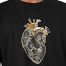 Camiseta Masculina MCD Coração Dourado - Foto 2