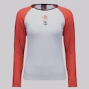 Camisa do Flamengo Manga Longa Plaga Futfanatics Feminina - Foto 1