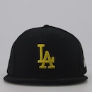 Boné New Unissex Era MLB Los Angeles Dodgers 5950 Aba Reta - Foto 2