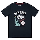 Camiseta Masculina New Era New York Yankees MLB Fan - Foto 1
