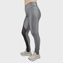 Calça Legging Feminina Selene Com Recorte e Tule - Foto 2