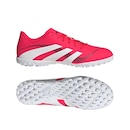 Chuteira Society Adulto Adidas Predator Essentials 25.5 Tf - Foto 2