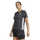 Camiseta Adidas MC Train Essentials 3 Stripes Feminino - Foto 1