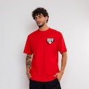 Camiseta do São Paulo Surf Center Street Oficial Escudo Masculina - Foto 3