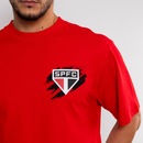 Camiseta do São Paulo Surf Center Street Oficial Escudo Masculina - Foto 8