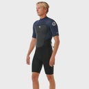 Short John Rip Curl Omega Spring 2mm Back Zip Slate Masculino - Foto 3
