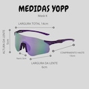 Óculos de Sol Unissex Yopp Performance Fotocromático Uv400 Mask K3 - Foto 8