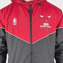 Jaqueta Corta Vento Masculina New Era Chicago Bulls Club House - Foto 4
