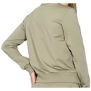 Blusão de Moletom Feminino sem Capuz Run More 48236 - Foto 2