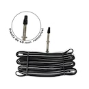 Kit 4 Câmara de ar Kenda aro 700 x 18/23 bico fino 48 mm - Foto 2