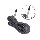 Câmara de ar Kenda aro 700 x 18/23 bico fino presta 60 mm - Foto 2