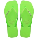 Chinelo Havaianas Slim Square Glitter Neon Feminino - Foto 1