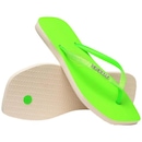 Chinelo Havaianas Slim Square Glitter Neon Feminino - Foto 4