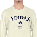 Blusão de Moletom Adidas Heritage Graphic Tennis Crew - Foto 2