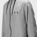 Jaqueta Corta Vento Masculina Oakley Essential Windbreaker Stone Grey - Foto 3