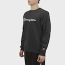 Blusão de Moletom Masculino Champion Logo Script Ink - Foto 3
