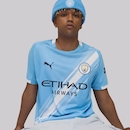 Camisa do Manchester City I 25 Puma Torcedor Masculina - Foto 2
