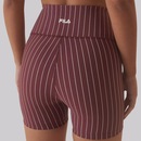 Bermuda Fila Future Sports Pinstripes Flow Feminina - Foto 5