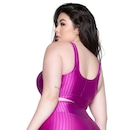 Top Fitness Plus Size New Zig 3D Vekyo com Bojo Removível - Foto 2