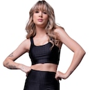 Top Fitness New Zig 3D Vekyo com Bojo Removível Feminino - Foto 1