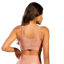 Top Fitness New Zig 3D Vekyo com Bojo Removível Feminino - Foto 2