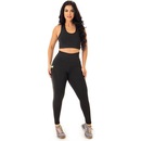 Calça Legging Suplex Cintura Alta Feminina - Foto 1