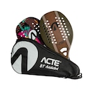 Raqueteira Acte P/2 Raquetes Beach Tennis - Foto 2