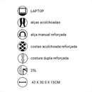 Mochila Unissex Mormaii Costura Reforçada 25 Litros - Foto 5