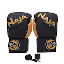 Luva de Boxe/Muay Thai Naja Extreme + Bandagem Extra - Adulto - Foto 1
