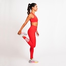 Calça Legging Feminina adidas 3 Listras com Bolso - Foto 4