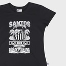Camiseta Feminina Surf Center Santos Nascer, Viver e No Santos Morrer - Foto 3