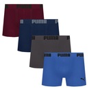 Cueca Boxer Puma Sem Custura - 4 Unidades - Masculina - Foto 1