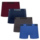 Cueca Boxer Puma Sem Custura - 4 Unidades - Masculina - Foto 2